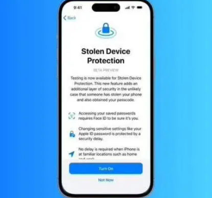 公安苹果授权维修店分享被盗设备保护功能开启方法 