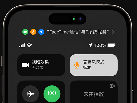 公安苹果授权维修网点分享iPhone在通话时让你的声音更清晰 